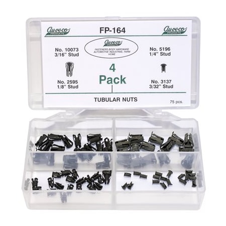 Auveco TUBULAR CLIPS ASSRTMNT AVFP-164